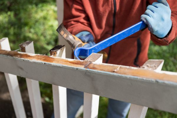 Deck Railing Replacement in Niles