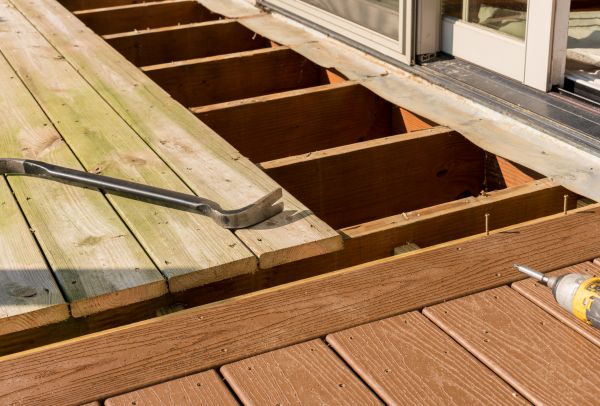 Old Deck Repair in Niles