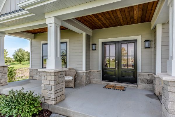 Porch Post Replacement in Niles