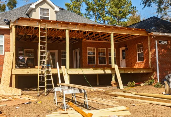 Sagging Deck Repair in Niles
