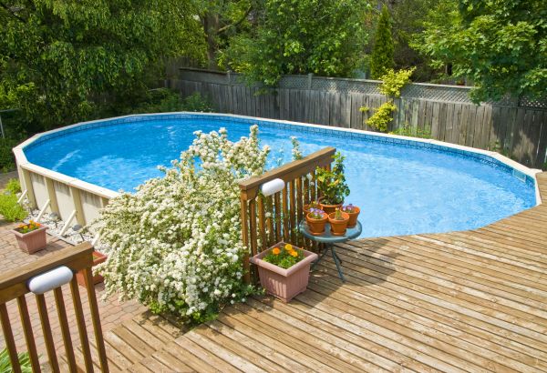 Pool Deck Installation in Niles