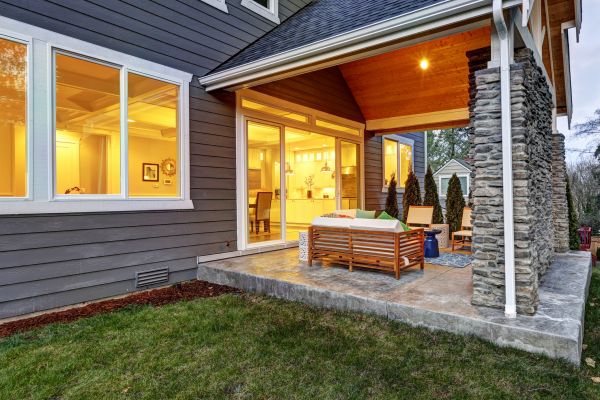 Back Porch Construction in Niles