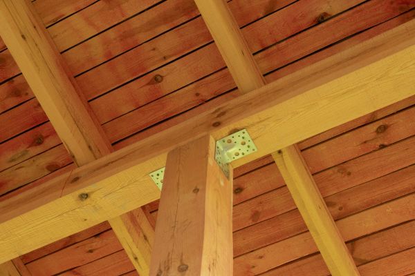 Porch Beam Repair in Niles