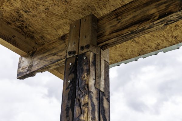 Deck Column Replacement in Niles