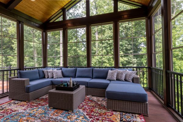 Enclosed Deck Installation in Niles