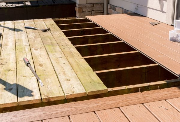 Deck Floor Replacement in Niles