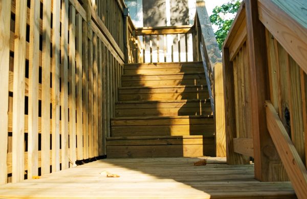 Deck Steps Replacement in Niles