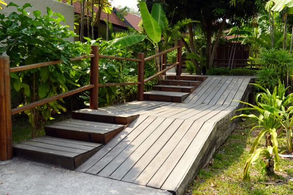 Wood Ramp Installation in Niles
