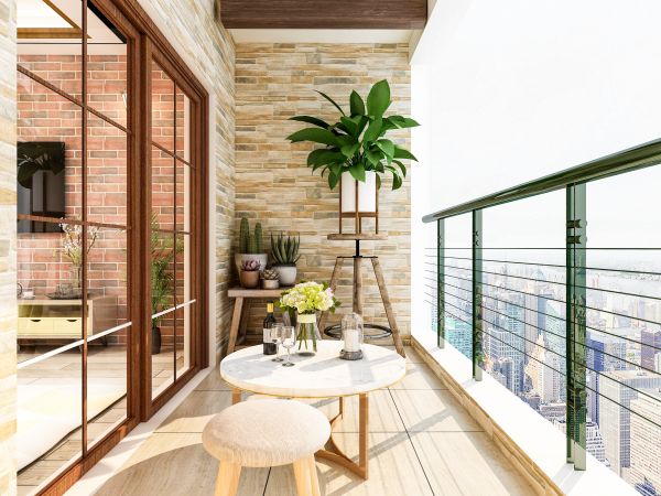 Balcony Post Repair in Niles