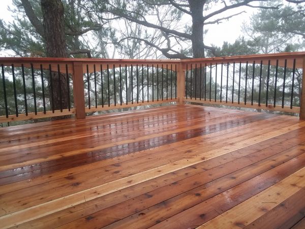 Cedar Deck Repair in Niles